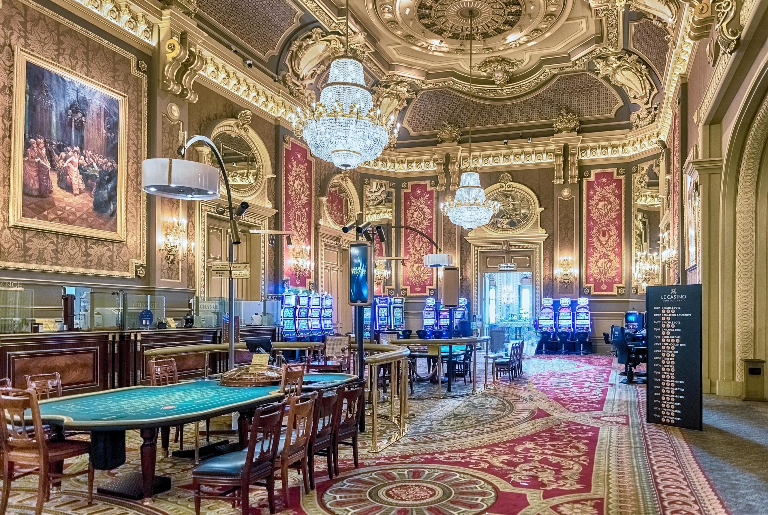 Interiors of Monte-Carlo Casino