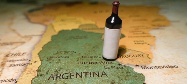 Argentina Wine Map