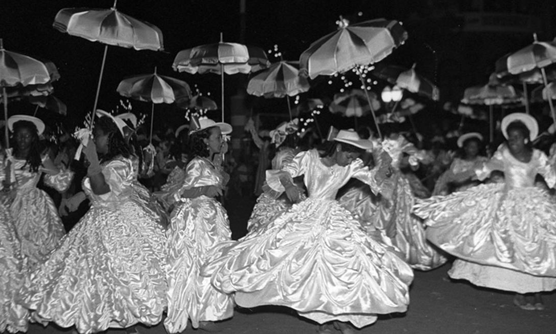 Carnival of Rio de Janeiro in the old days